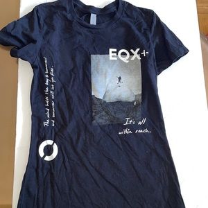 Next Level Apparel Black Graphic Tee